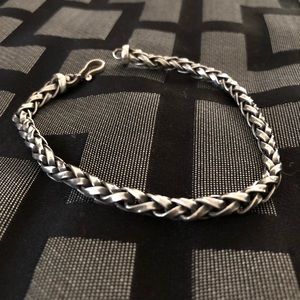 PURE SILVER MEN’S BRACELET